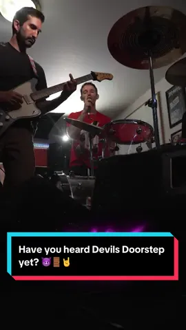 Have you heard Devils Doorstep yet? 😈🚪🤘 #yallternative #poppunk #altrock #emo #punktok 
