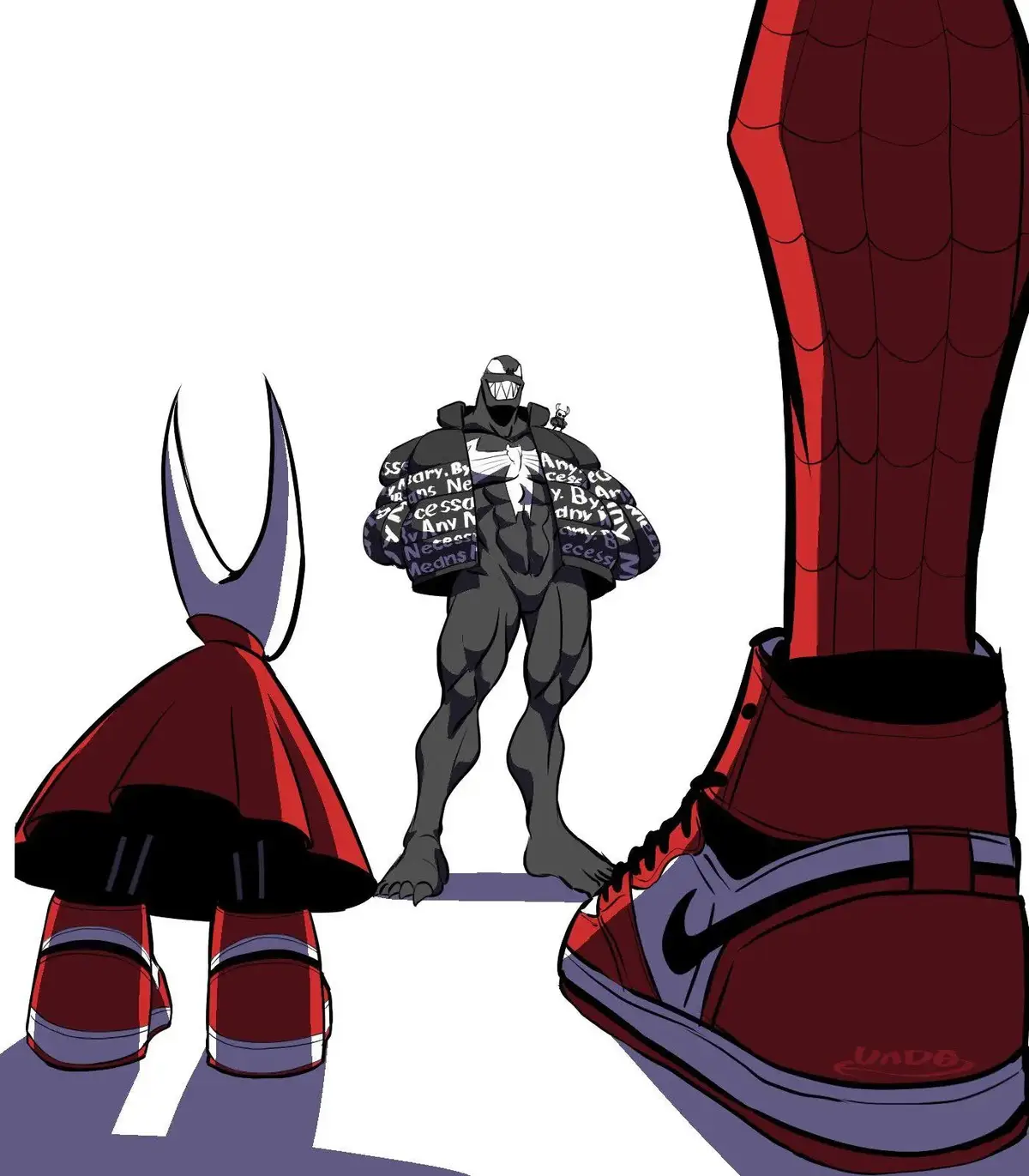O grande confronto do Hornetverso. #silksong #hollowknight #metroidvania #homemaranha #spiderman 