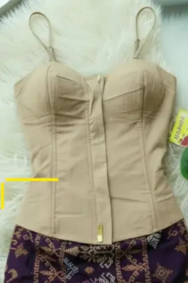 Longtorso / kamisol / dalaman kebaya katun / korset (tali lepas pasang) melar #longtorso #kamisol #dalemankebaya #belilokal #fyp 