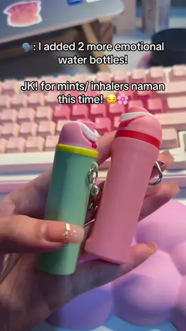 may gamit naman hndi basta anik-anik 🫣😗 #anikanik #inhalerkeychain #keychain #minibottlekeychains #cute 