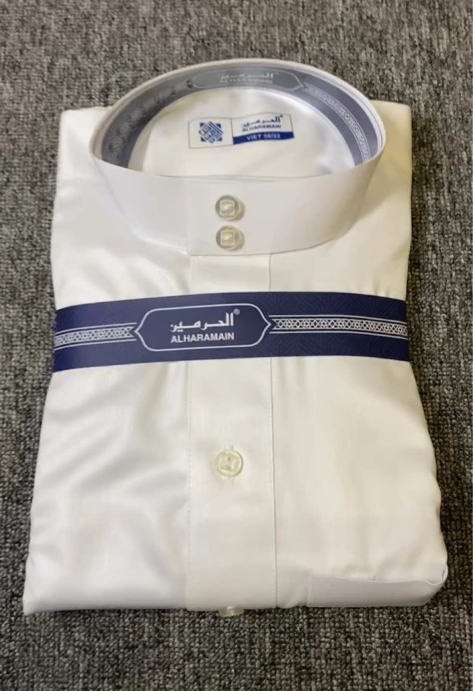 Minimal punya satu warna putih ini.  #alharamain #jubahgamispriapremium #jubahgamispria #Jubahsaudi 