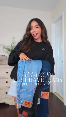 These are all so good and part of the Amazon Prime day deals! Ends tonight 🚨 All on my storefront #amazonjeans #denimtryon #denimstyle #levisjeans 