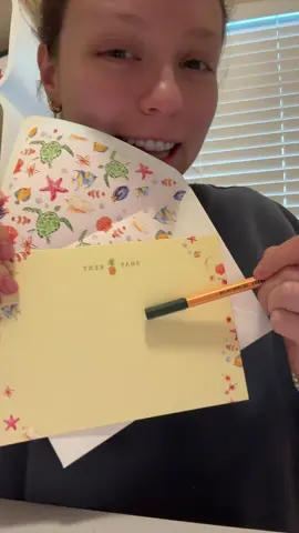 Your sign to get coordinating thank you notes made for wedding gifts!!! The peeeerfect touch!  #2025bride #weddingplanning #thankyounotes #weddinggifts #bride 