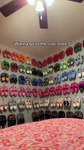 okay if u insist😏 @Crocs #stoptalkingdirtytome #crocs #crocwall #crocqueen #crocstore 