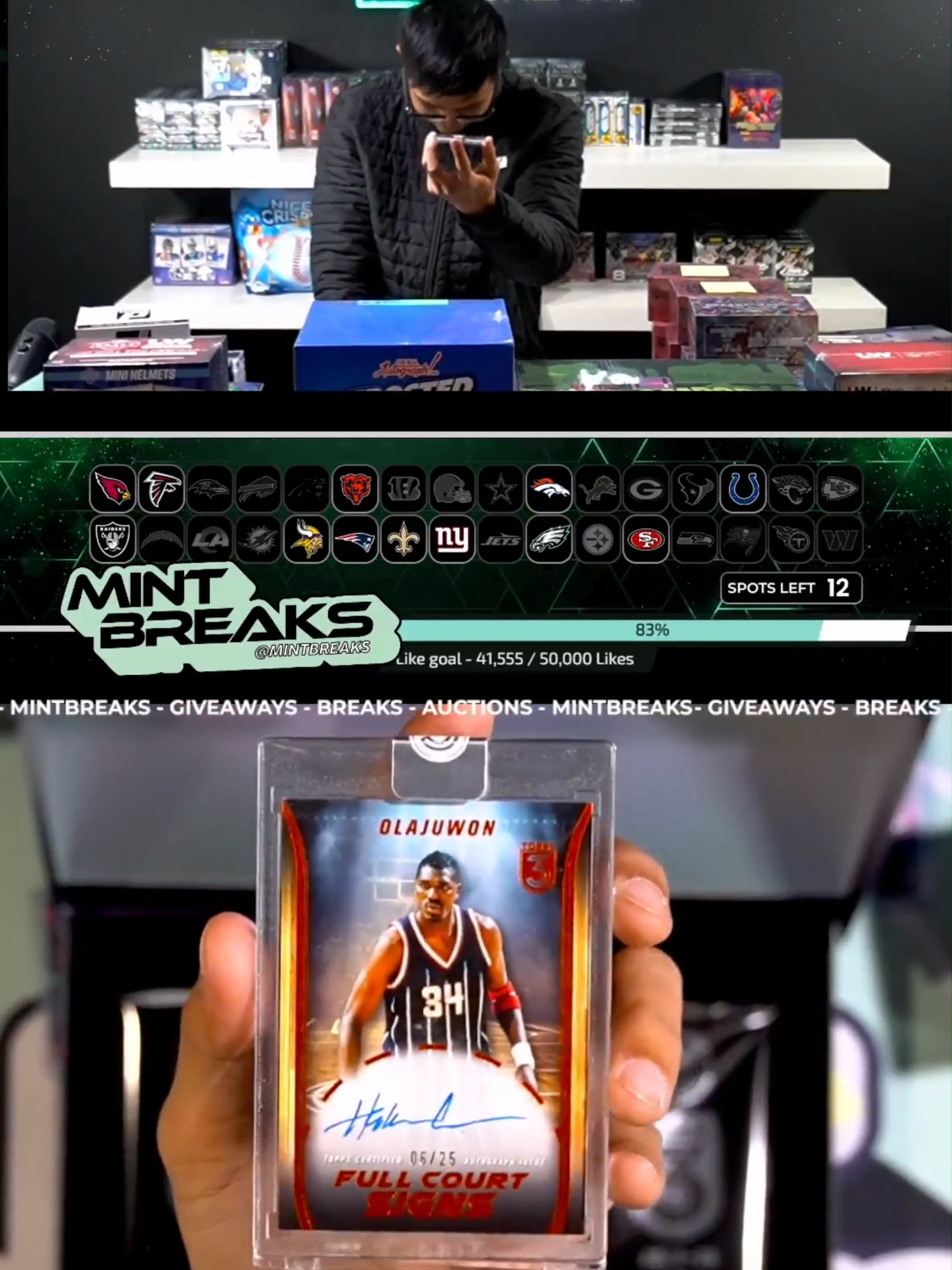 Insane Auto PULL?! Morning BREAKS w/ JOJO! TAP IN!! #fyp #sportscards