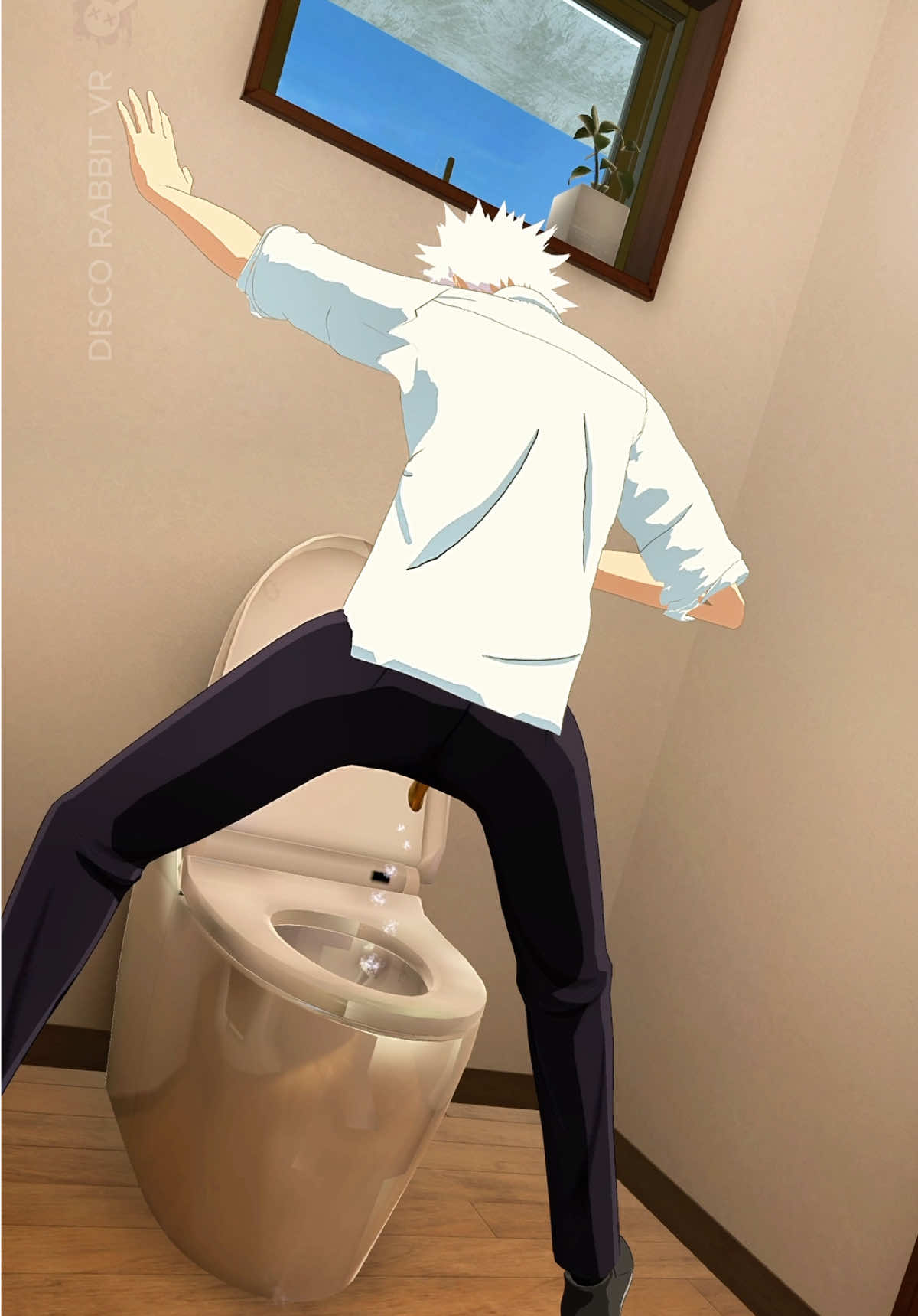 Unhinged Gojo 💀🥀 #vrchat #jujutsukaisen #gojo #toji #meme