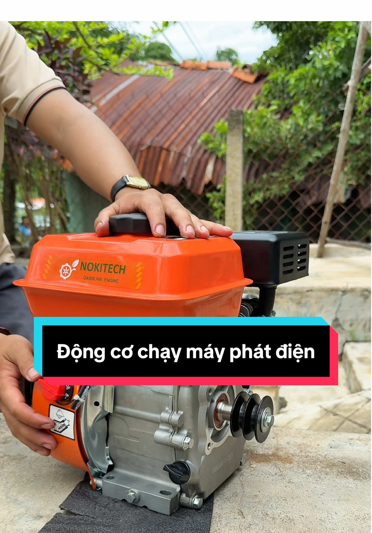 Đầu máy 7.5 hp kéo củ phát điện 3.5kw #tranhongstore #dongcocotthang #dongcochayghe#dongcobomnuoc#mayphatdien