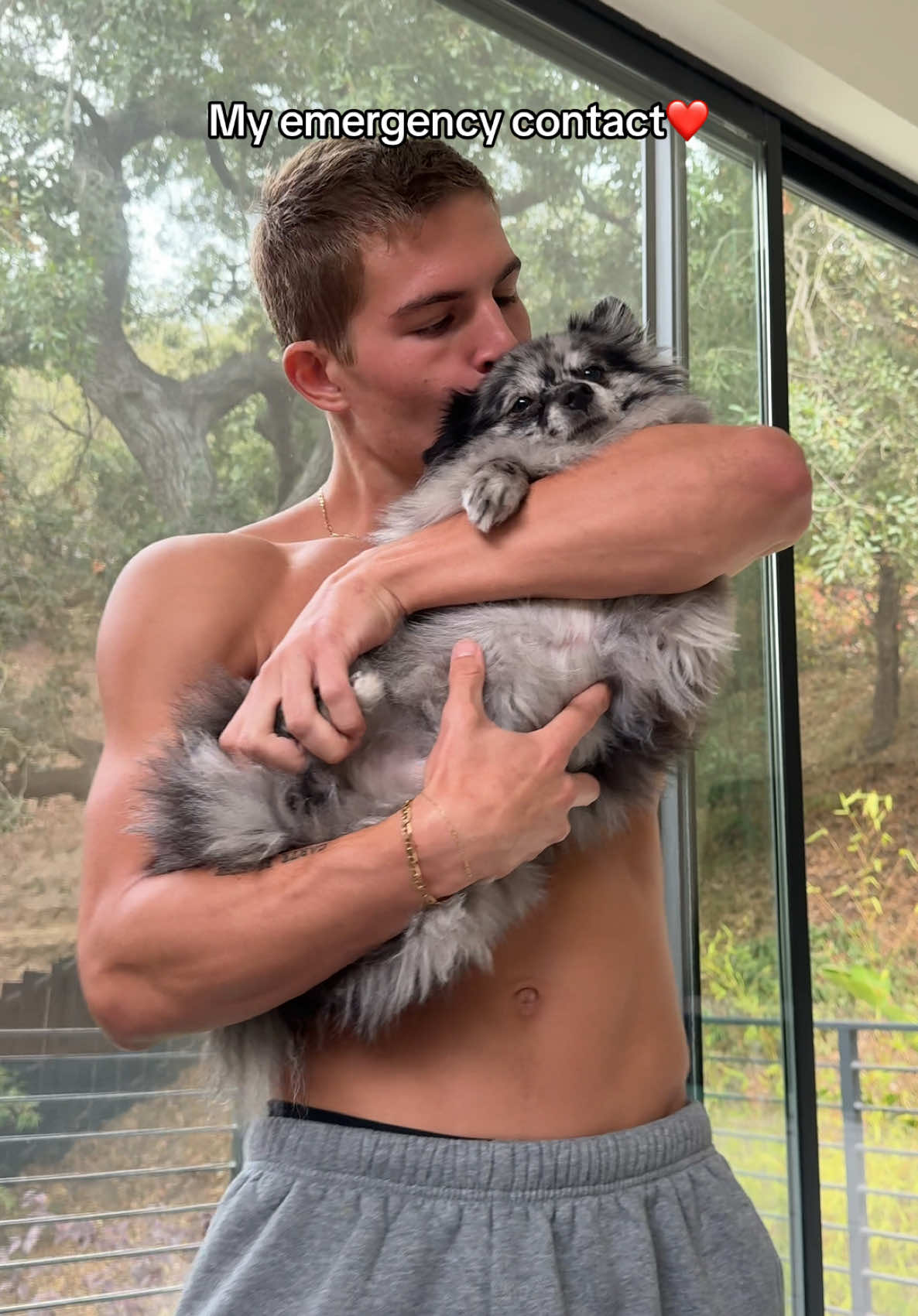 Mr. Hinge man is now a dog dad @Sebastian #trend #boyfriend #funny 