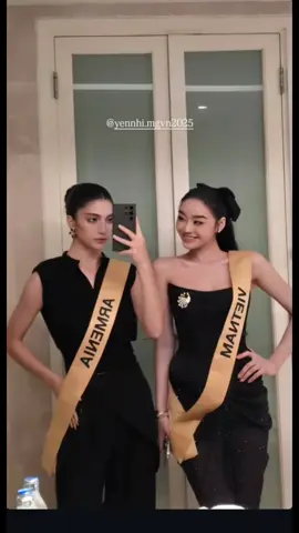 Berduaa teruss mereka berdua maah 🤭☺️ Gemeessss liatnyaa 🤗☺️🤭 #missgrandinternational2025 #missgrandarmenia #missgrandvietnam #jiji_gi__ #yennhi 