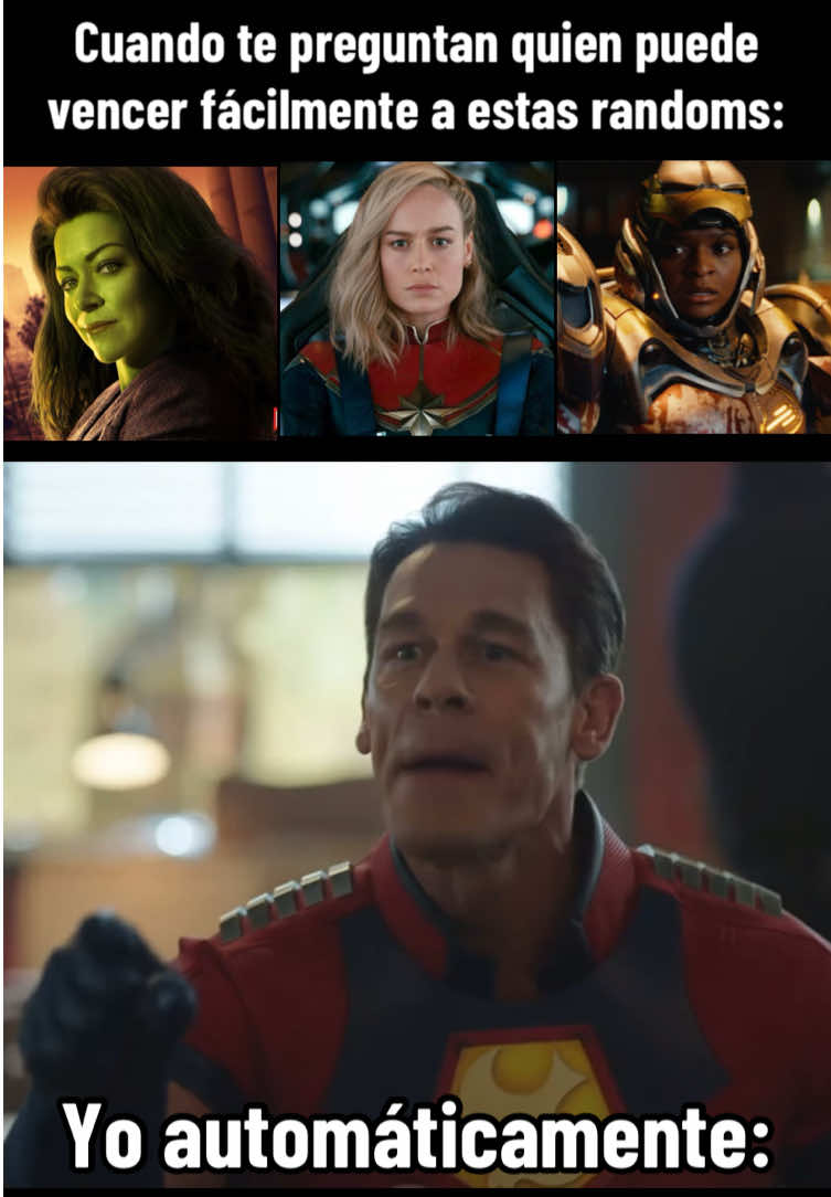 Es que hasta un Magikarp puede vencer a esas Randoms! (Por favor Doom te lo suplico, humillalas en Avengers Doomday por favor 🙏) #shehulk  #ironheart #capitanamarvel #meme #peacemaker 
