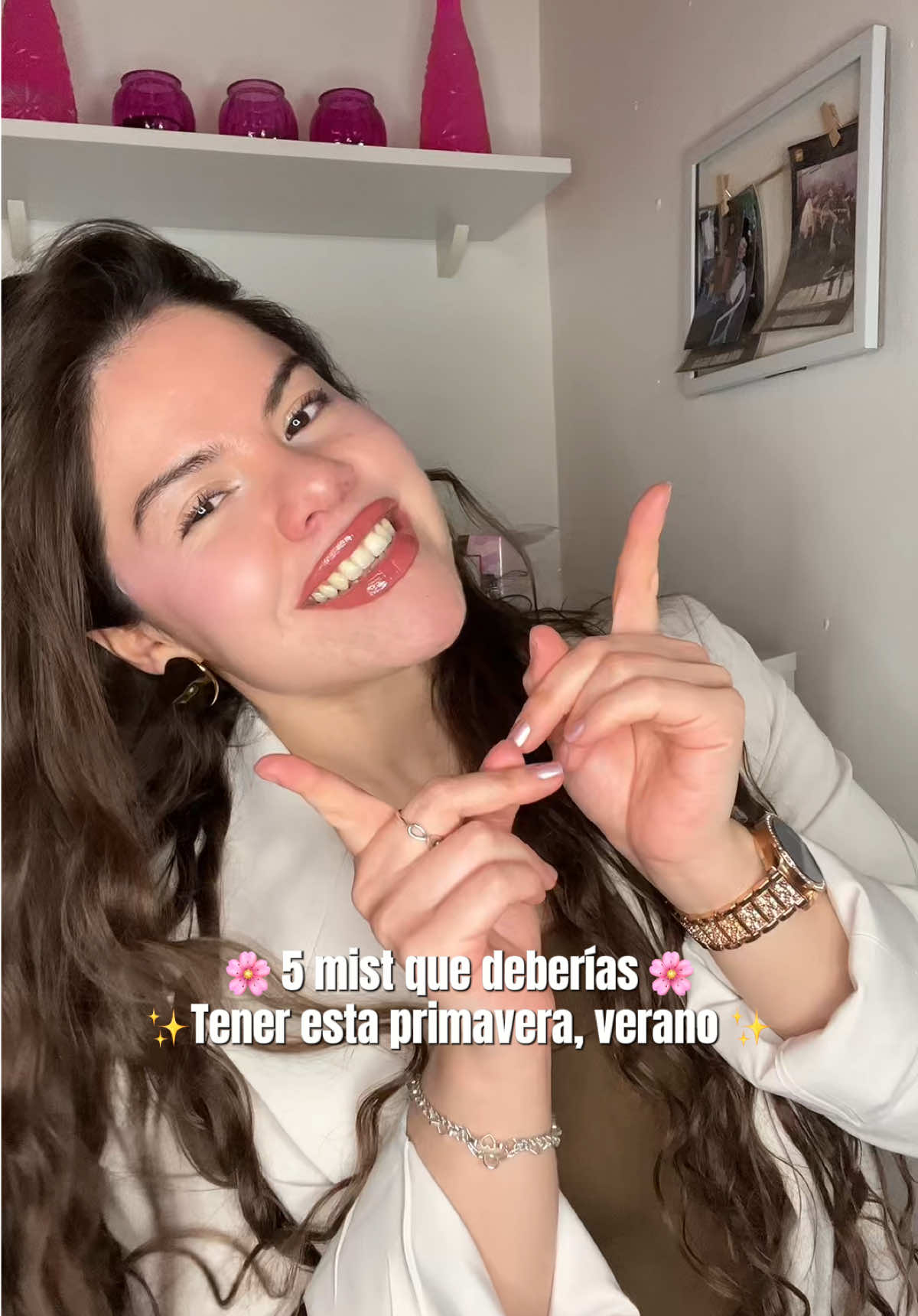 Estos son mis 5 mist que te recomiendo para esta primavera verano 🌸🌷💐🌻 ustedes tienen alguno ? #bodymist #perfume #fragancias #perfumetiktok #bathandbothworks @Bath & Body Works @Petrizzio 