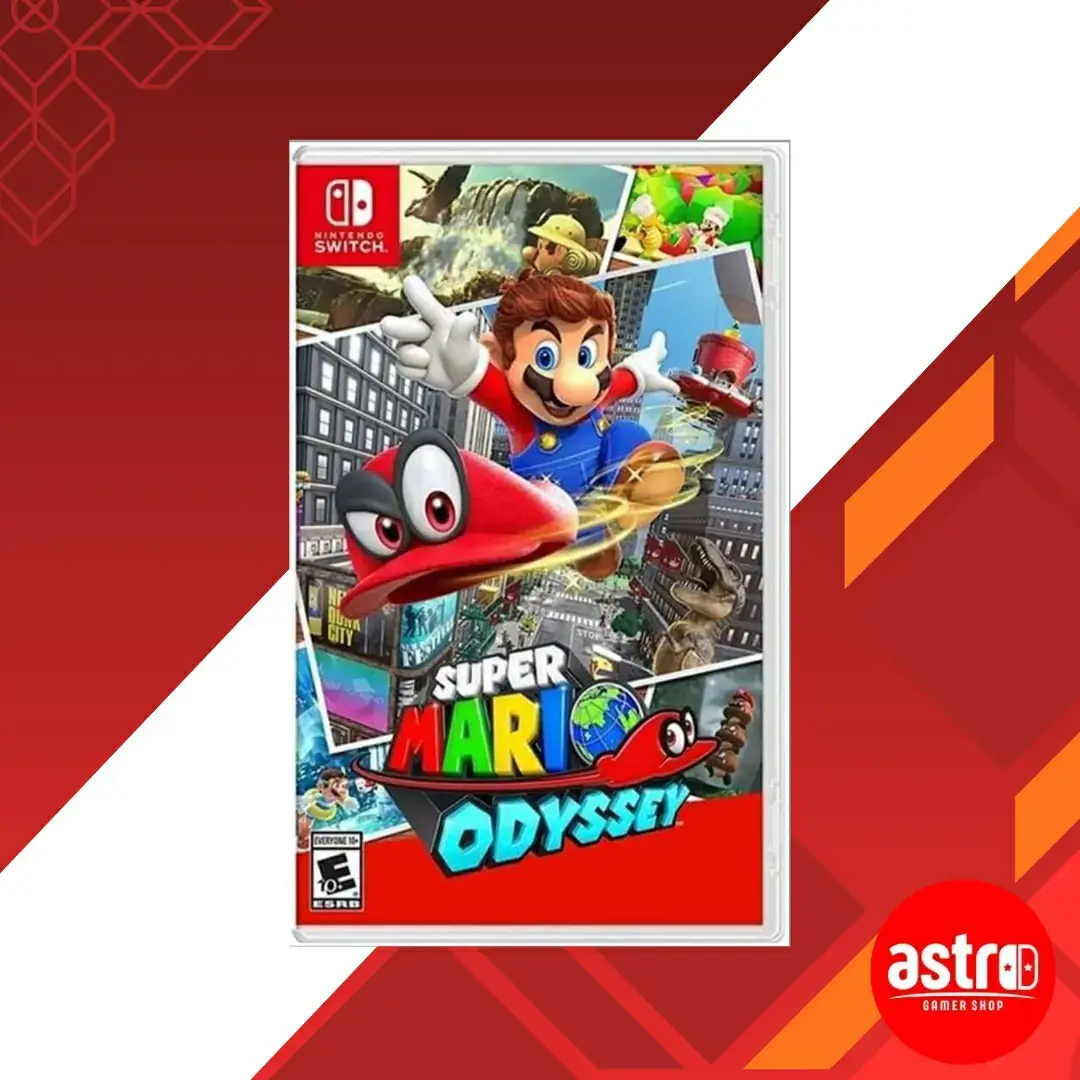 Prepare-se para embarcar em uma jornada mágica e hilária com Super Mario Odyssey! Este não é apenas um jogo; é uma celebração da criatividade e da diversão, exclusiva para o Nintendo Switch. 🌍 Explore Mundos Incríveis: De metrópoles vibrantes (New Donk City!) a paisagens de comida coloridas, cada reino é um parque de diversões cheio de segredos para descobrir e Desafios para superar. 🧢 A Magia de Cappy: Com o boné vivo Cappy, Mario ganha a habilidade de capturar e controlar uma infinidade de inimigos e objetos! Transforme-se em um Goomba, um Tiranossauro Rex ou até mesmo um raio para resolver quebra-cabeças e enfrentar chefes de maneiras totalmente novas. ✨ Diversão para Todos: Com controles intuitivos e uma jogabilidade que agrada a todas as idades, Super Mario Odyssey é perfeito para jogar sozinho ou em família. A pura alegria de cada pulo e descoberta vai te fisgar! 🎁 QUER COMEÇAR ESSA AVENTURA AGORA? 🎁 COMENTE 