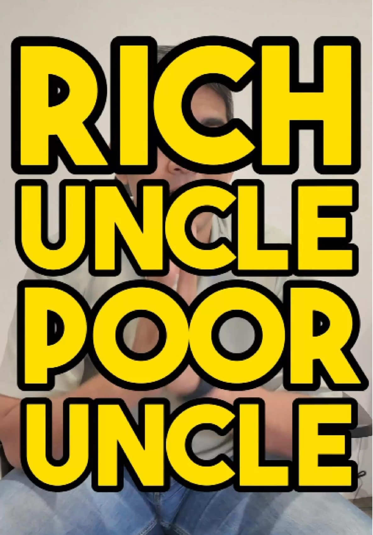 Rich uncle.Poor uncle 😀