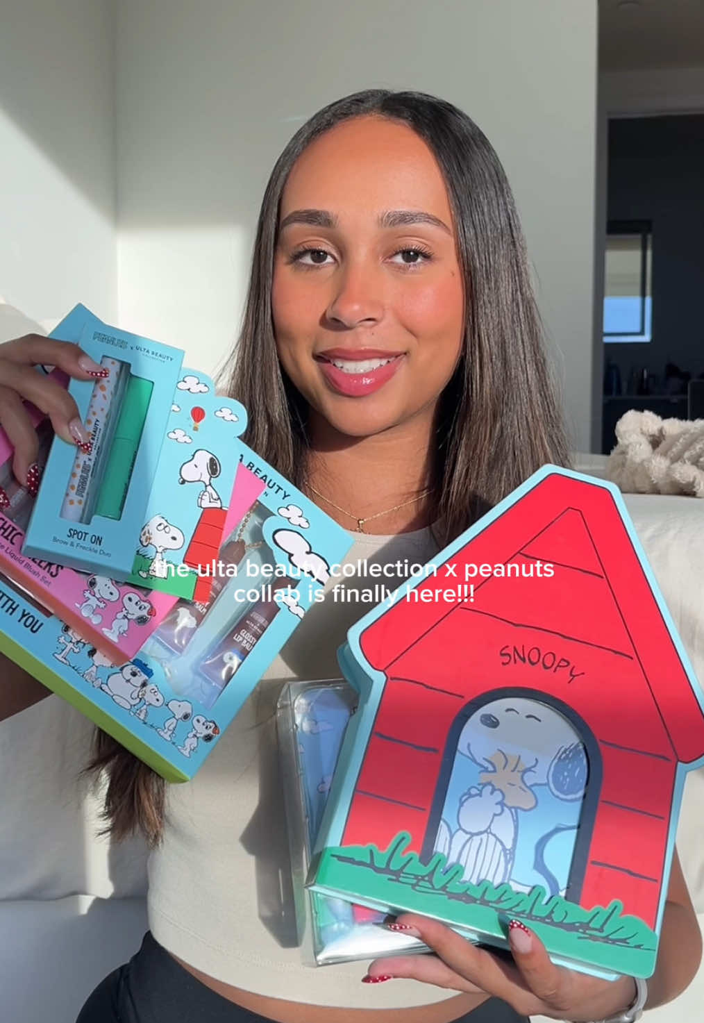 just in time for the holidays✨ Snoopy & the whole gang have landed at Ulta Beauty! Celebrate Peanuts’ 75th by grabbing this collection for the Peanuts lover in your life!🤍 #ultabeautypartner #ubcreates #ultabeautycollection #snoopy75 #peanuts @Ulta Beauty @Snoopy 