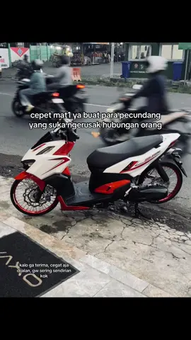 wa di blok, di samperin ngilang👎🏼#vario #fyp 