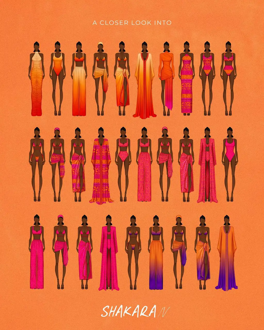 A Closer Look Into: SHAKARA IV Part 2 ✨ Each piece has been meticulously thought out and designed to allow every Queen to find their go-to style, colour, and size. Discover our latest collection now at ÖFUURË.com.🧡 #fashion #ofuure #fashiontiktok #girls #BlackTikTok 