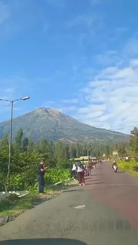 Jalan alternatif Temanggung Wonosobo Dieng via Tambi. Bila kalian melintas di jalan ini ,sepanjang jalan akan disuguhi pemandangan alam yg sangat indah dgn beuground Gunung Sindoro yg sangat gagah dan pegunungan lain disekitarnya,suburnya tanaman tembakaupun ikut menghiasi pemandangan disini .  Tapi kalian kalo melintas di jalan ini harus cukup hati2,karena medan ini tanjakan cukup tinggi dan tikungan tajamnya . @temanggung #temanggunghits  #wisataalam  #temanggungbersenyum 