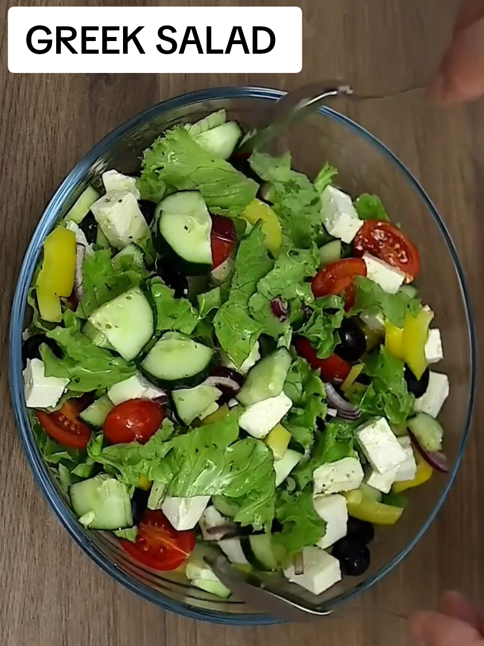 The most delicious Greek salad! Very simple, fast and useful! #salad #greeksalad #EasyRecipes #EasyRecipe #unitedstates  Ingredients: lettuce leaves Red onion - 1/2 pc. Tomatoes - 150 g. Paprika - 1/2 pc. Cucumber - 1/2 pc. Black olives - 50 g. Feta cheese - 80 g. Lemon Juice - 1/2 lemon Oregano - 1/2 tsp Salt Black pepper Olive oil - 4 tbsp