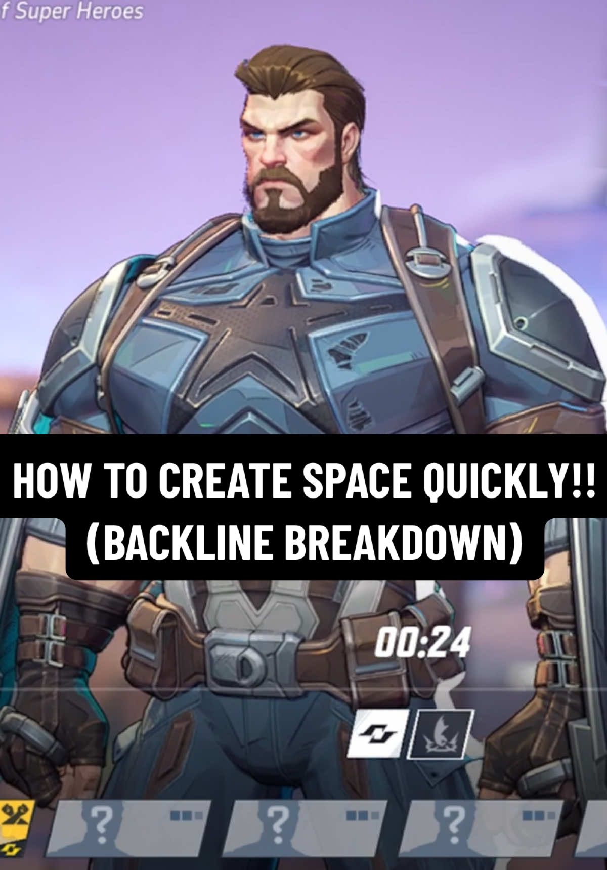 How to to play marvel rivals with captain america #marvelrivals #captainamerica 