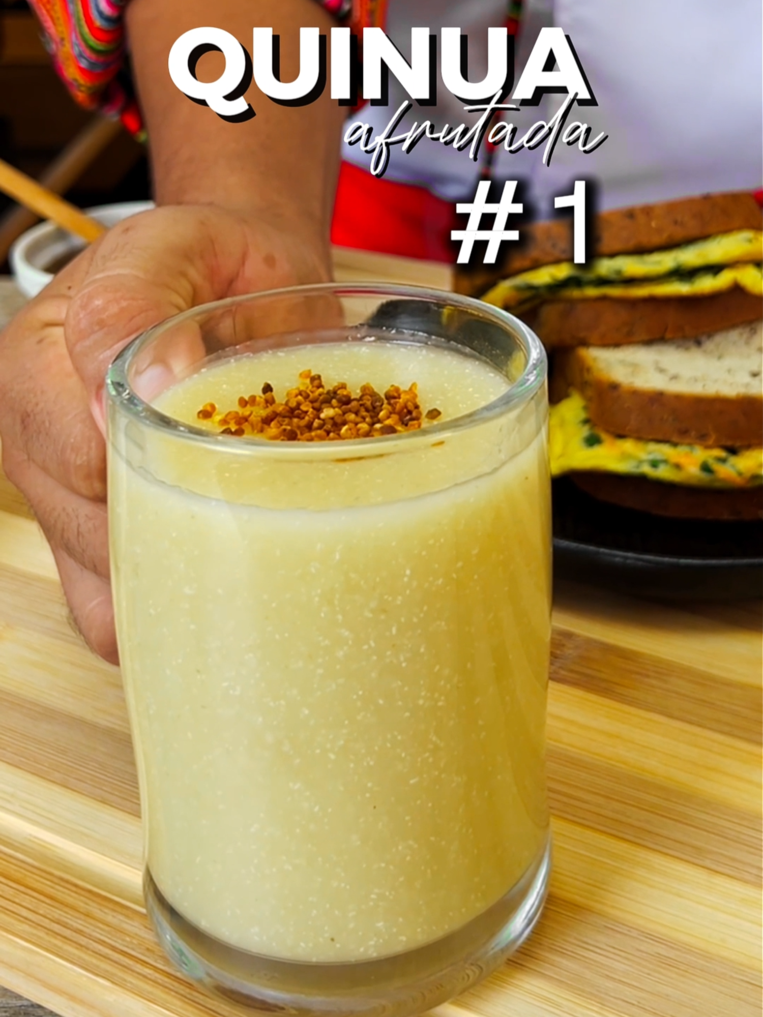 100 formas de preparar DESAYUNOS NUTRITIVOS - #1 Quinua afrutada  #sonqu #quinua #desayuno