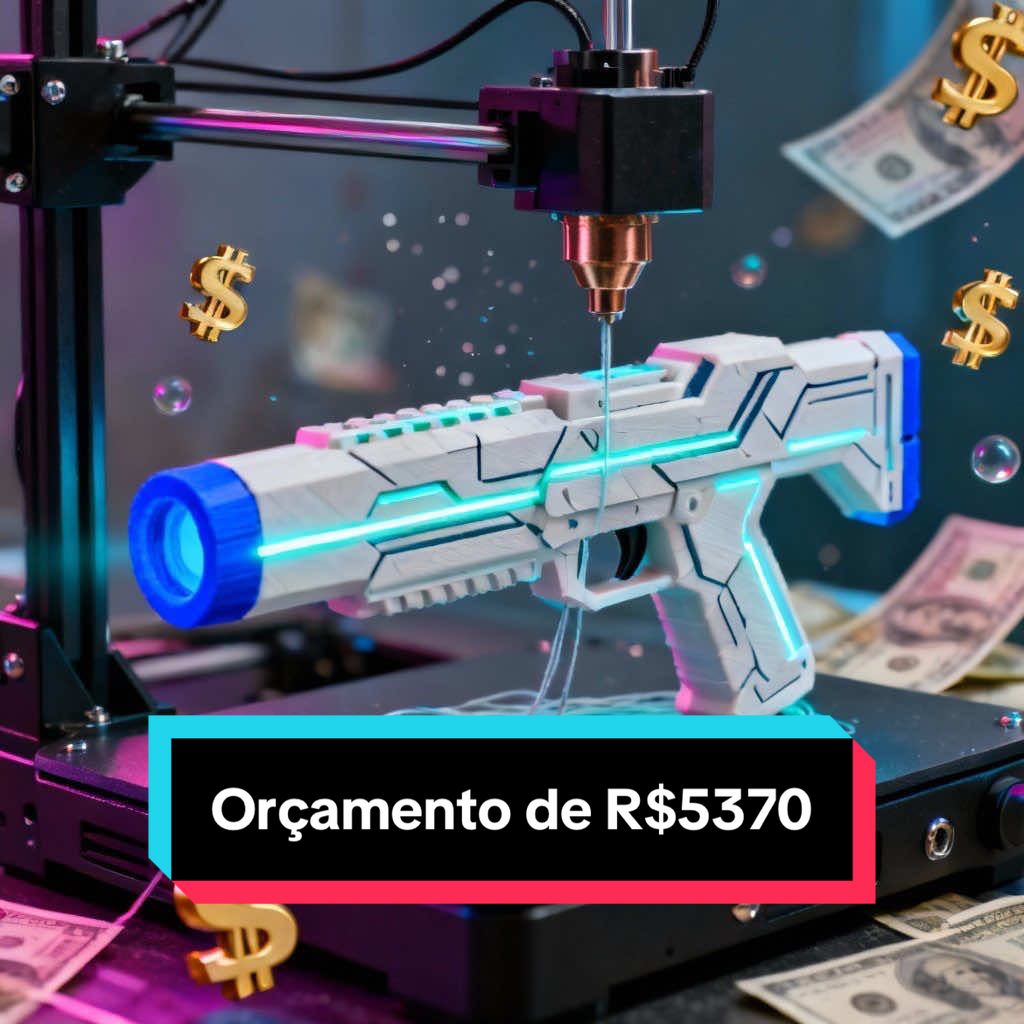 R$5370, foi o valor do orçamento que passei pra um item que me pediram.  Se orçamento significasse lucro, eu estava feito 🤣.  #impressao3d #tik_tok #DIY #empreendedorismo 