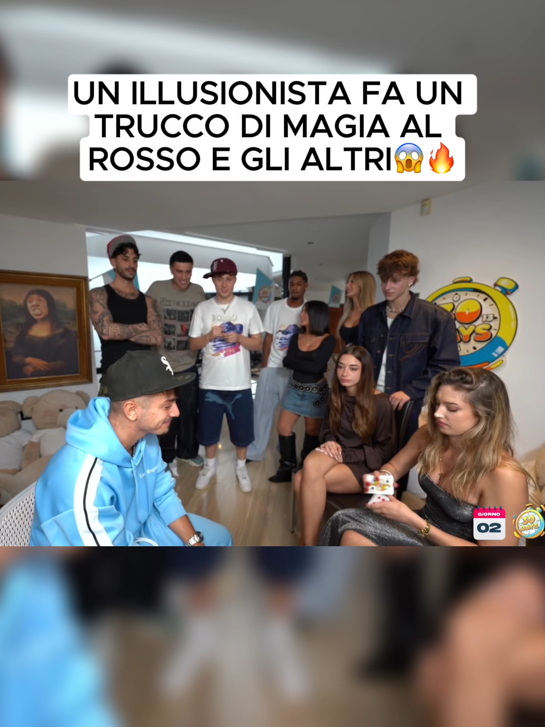 UN ILLUSIONISTA FA UN TRUCCO DI MAGIA AL ROSSO E GLI ALTRI😱🔥 #ilrossopiubelloditiktok #ilrossopiubelloditwich #ilrossopiubelloditwitch #tomasmontagna #fyppp #fyp @ilrossopiubelloditiktok