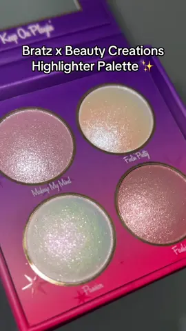literally breathtaking #bratz #beautycreations #highlighter #bakedhighlighter #bratzmakeup 