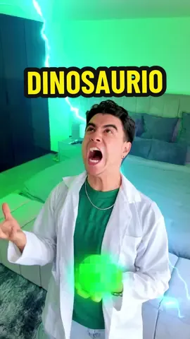 Le di vida a mi propio dinosaurio 🦖🔥 #dinosaurio #humor #jurassicworld #experimento #fyp 
