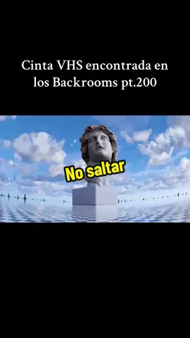 No saltar. ⚠️ AVISO ⚠️ me disculpo por la marca de agua que tuve que colocar, lo hago con el fin de que la gente deje de robarse mi contenido o que TikTok no reconozca el trabajo que hago al colocar el doblaje, realmente me disculpo si es incómodo, para mí también lo es pero son medidas de seguridad, agradezco muchísimo su apoyo y realmente no me queda más que seguirles pidiendo que me apoyen con sus comentarios, likes, favoritos y compartidos, esto con el fin de llegar a más personas y darles el contenido que tanto les gusta. #backroom #backrooms #vhs #foundfootage #fyp 