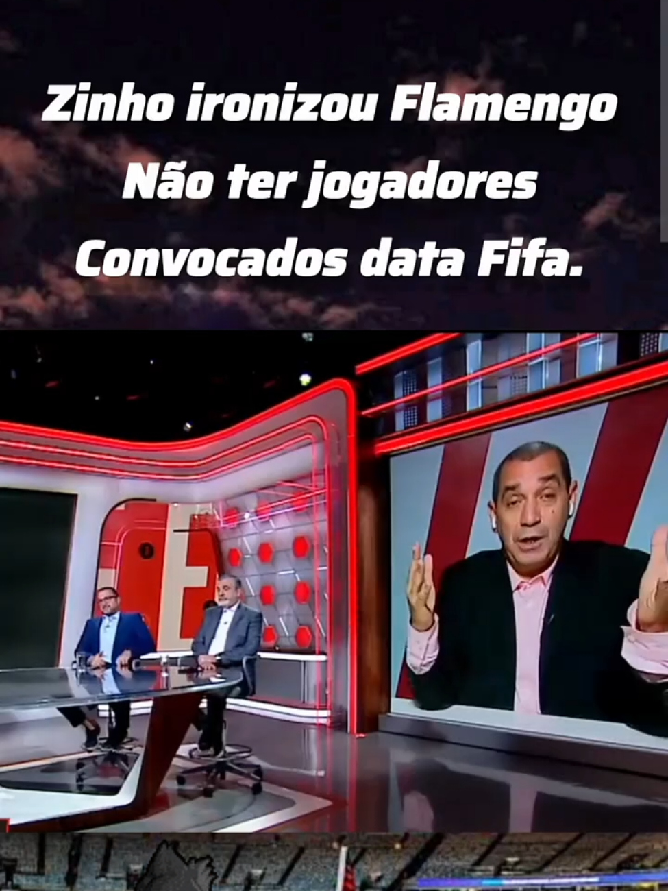 Zinho ironizou o Flamengo não ter jogadores convocados. #tiktok #esporte #futebolbrasileiro #flamengo #mengo @paporubronegro2022 @paporubronegro2022 @paporubronegro2022 