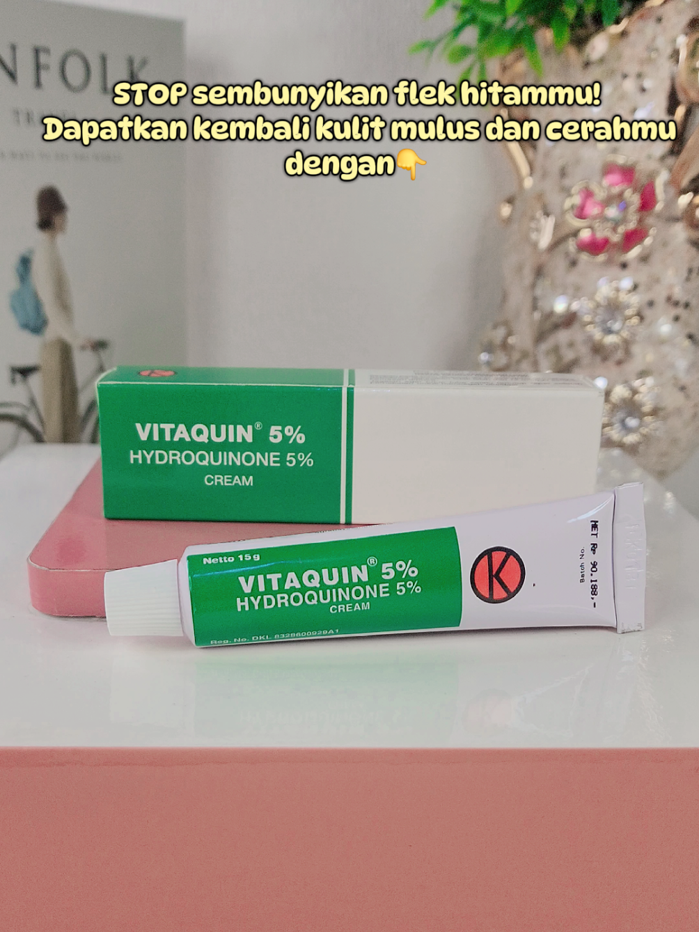 #vitaquin #flekhitam #flekhitamdiwajah #wajahmulustanpaflek  #skincareklinik 