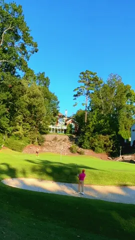 What a beautiful day to play in the sand! #golf #knoxville #tennessee 