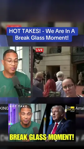 #HOTTAKES ! - We Are In A #break #glass #Moment   