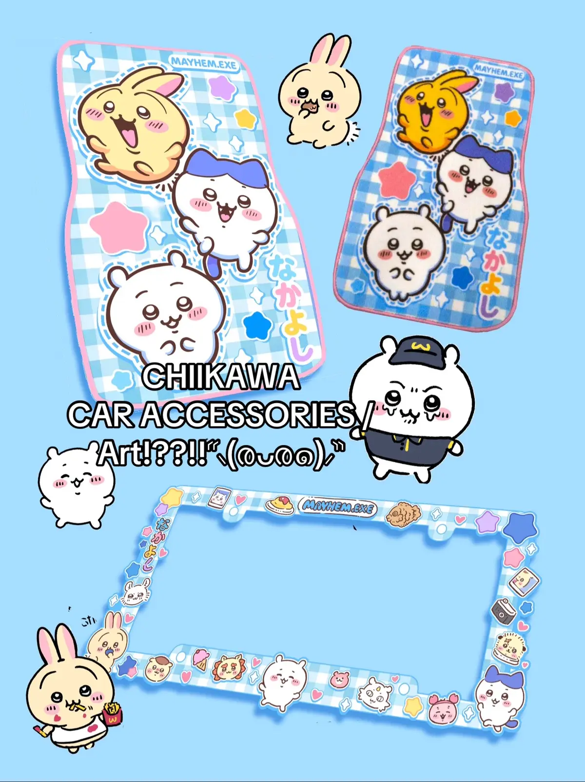 Hooray! Its almost ready! Please remember i do not restock my designs (as of rn at least) #chiikawa #hachiware #anime #fyp #cuteaesthetic 