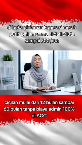buruan pak/bunda ajukan sekarang #tanparibet #hanyaKTPcair #pinjamanonline #koperasimerahputih #hubungisekarang 