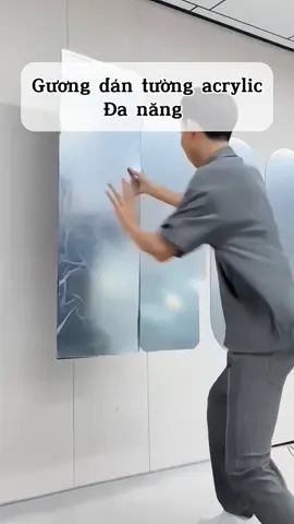 Gương dán tường acrylic đa năng #shopgiadung99 #foryou #trending #xuhuong #đogiadungtienich 