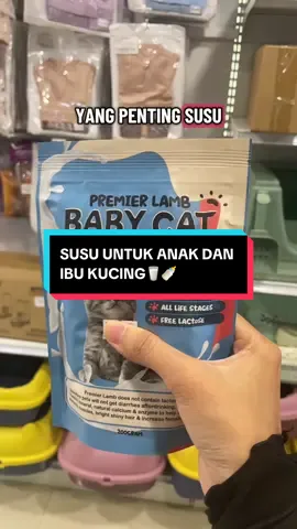 Replying to @💗~ELYA ZAHIRA~💗  Susu ni korang boleh bagi dekat kitten and ibu kucing juga tau! Nak cuba dapatkan sekarang di Cats Hometown🙌🏻 #cat #kucing #meow #kitten #catshometown 