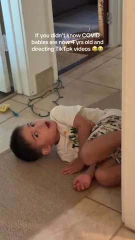 Also Ocean did my hair 😂 #covidbaby 