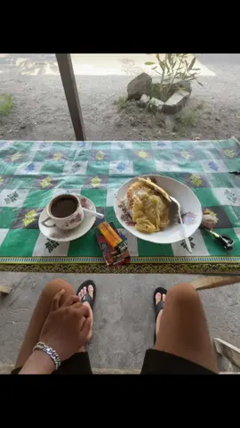 Sarapan isuk ndang budal makaryo prend☕️☕️