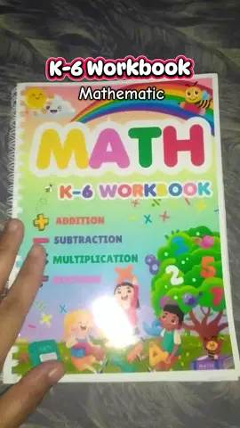Mathematic workbook good for kindergarten to grade 6. #workbook #mathematic #math #mathworkbook 