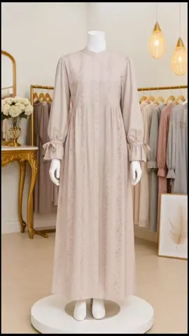 Ellena Dress Gamis Wanita Rayon Motif Mix Rayon Jaguard Lembut Adem Nyaman Daily Bumil dan Busui Friendly By Irmalaila #outfit #rekomendasi #trending #fyp #gamis 