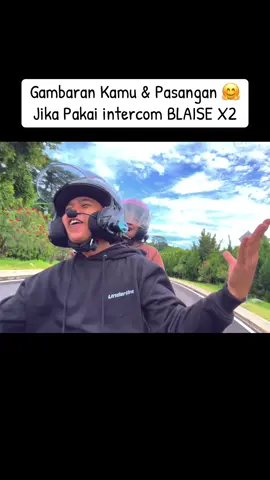 Rekomendasi Intercom Helm buat yang suka menikmati perjalanan, Intercom Bisa berbagi musik sambil ngobrol BLAISE X2 #intercom #intercomhelm #blaiseintercom #blaisex2 