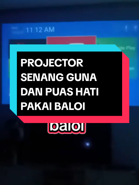 puas hati pakai projector ni..sangat rekemend  #projector  #elektronik  #tiktoklive #livehighlights 