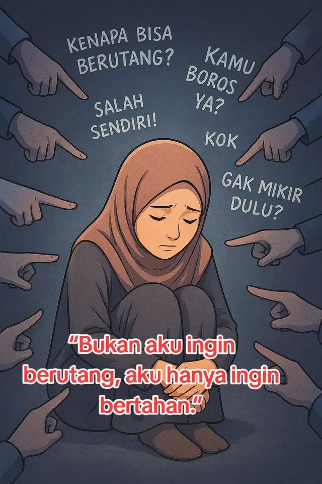 Mereka hanya melihat hasil, bukan perjuangan. Mereka sibuk menunjuk, tanpa tahu seberapa keras aku berusaha bertahan. Aku tidak butuh dihakimi… aku hanya butuh dipahami. 💔 Mereka hanya melihat hasil, bukan perjuangan. Mereka sibuk menunjuk, tanpa tahu seberapa keras aku berusaha bertahan. Aku tidak butuh dihakimi… aku hanya butuh dipahami. 💔 #utang #lunasutang #Fyp #hijrahriba #BelajarDewasa 