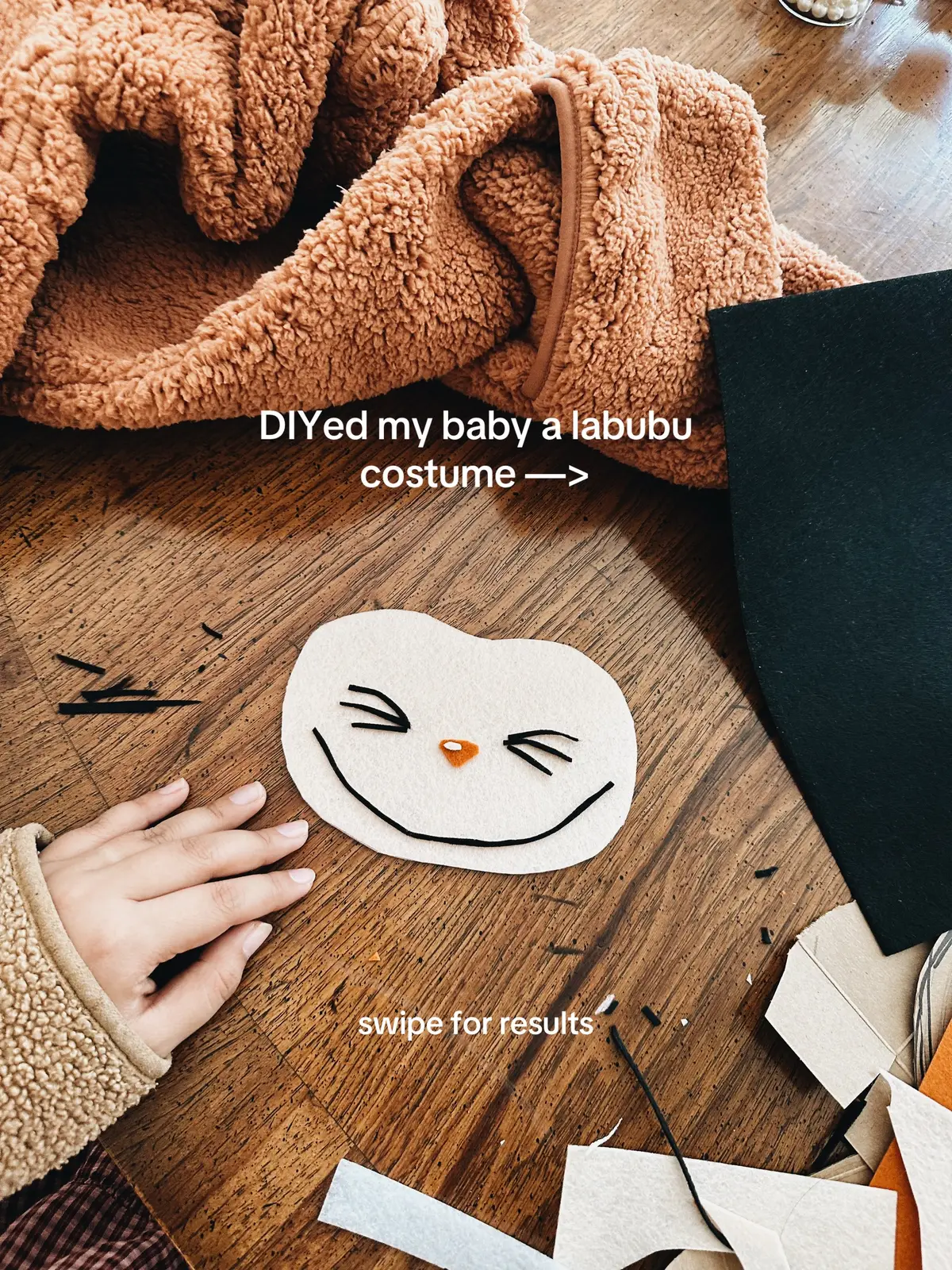 A culturally relevant costume! He will look back on this one day and say, “yeah my mom is crazy but at least she has talent.” 