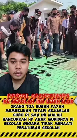 hp siswa di hancurkan akibat melanggar peraturan sekolah #siswa #Edukasi #informasi #snackpedia 