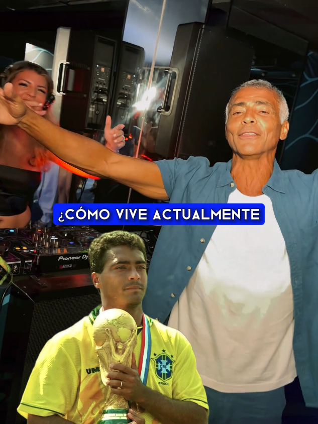 ¿Cómo vive actualmente el brasileño Romário? #romário #barcelona #futbolistas #españa 