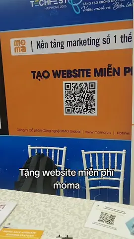 Tạo website quảng cáo moma #marketing 