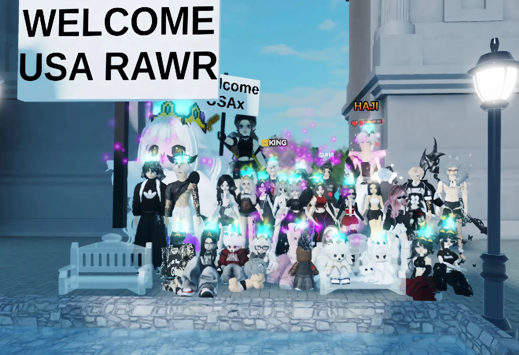 Hatur nuhum📍Mount SARA ntos nyambut USA🤍🖤  #USA #Universalsundaasli #roblox #mountsara 