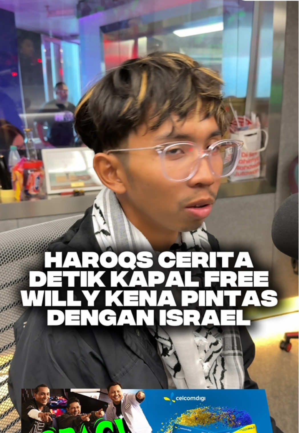 Sedih betul bila dengar cerita @haroqs ni, lagi 6 jam je kapal Free Willy nak sampai ke bumi Gaza tapi malangnya dipintas oleh pihak Israel. 😭 #sharERA #3PAGIERA #fyp